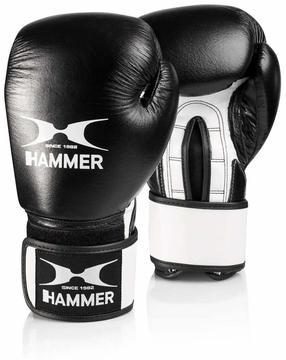 Boksa cimdi Hammer Fit III 95448, melna krās., 8 oz