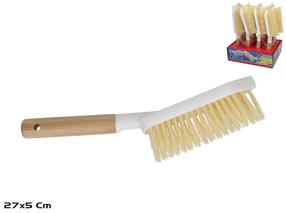 Küürimishari Gerimport, 27 cm, valge v./pruunikas v., plastik/bambus