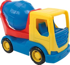 Игрушечный бетономешалка Wader Tech Truck Concrete Mixer 35313, многоцветный