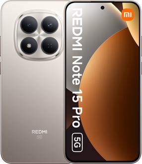 Mobilais telefons Xiaomi Redmi Note 15 Pro 5G, 256 GB, titāna krās.