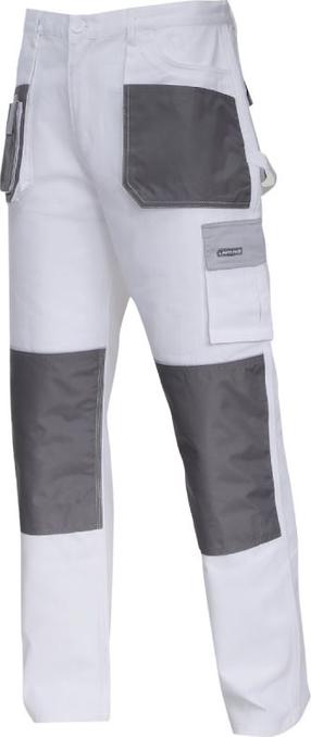 Tööpüksid meeste Lahti Pro L4051354, valge v./hall v., 2L/54 suurus