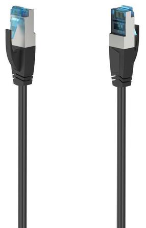 Võrgukaabel Hama CAT6a S/FTP RJ-45, RJ-45, 10 m, must v.