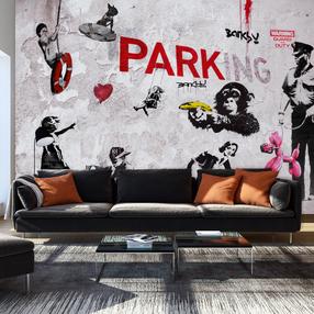 Fototapetas Artgeist [Banksy] Graffiti Diveristy XLFT585, 175 cm x 250 cm