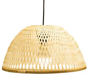 Šviestuvo gaubtas kabinamas CristalRecord Sena Bamboo PAN-103-01-115, medienos sp. / medienos sp., 40 x 40 cm