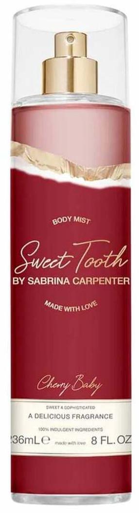 Keha pihust Sabrina Carpenter Sweet Tooth Cherry Baby, 236 ml