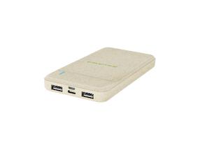 Lādētājs-akumulators (Power bank) Tellur, 10000 mAh, gaiši brūna krās.