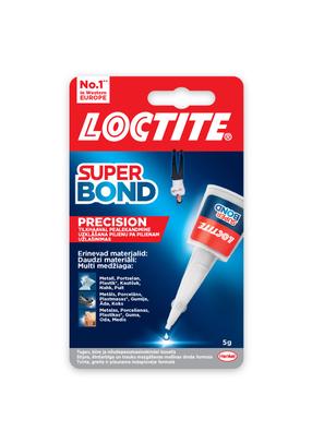 Liim universaalne Loctite Super Bond Precision, 0.005 kg, läbipaistev v.