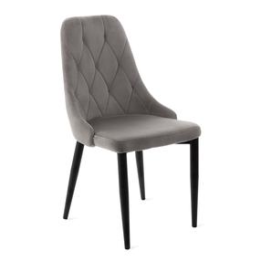 Ēdamistabas krēsls Homla Louis Quilter 849010 213963, matēts, pelēki brūna krās., 59 cm x 44 cm x 88 cm