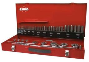 Комплект резьбонарезных резцов Ruko HSS M3-M20, 3 mm/m3, 54 шт.