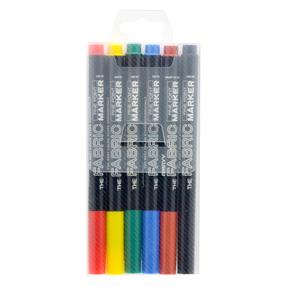 Vildikad Marvy Fabric Marker Fine 522-6A, ühepoolsed, 6 tk