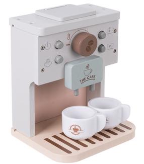 Rotaļu virtuves piederumi, kafijas automāts Kruzzel 26512, balta krās.