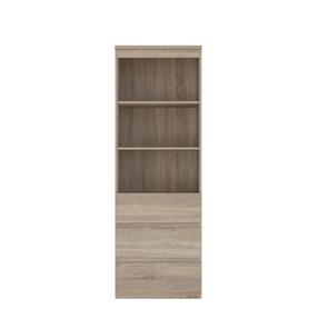 Knygų lentyna Domoletti LSQR711-D30F, ruda sp., 176 cm x 60.4 cm x 42 cm
