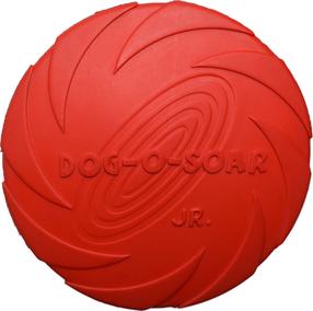 Žaislas šuniui, skraidantis Pet Nova Frisbee, 15 cm, Ø 15 cm, raudona sp., 15 cm