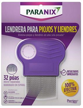 Ķemme pret utīm Paranix Dandraper 3 in 1, violeta krās.