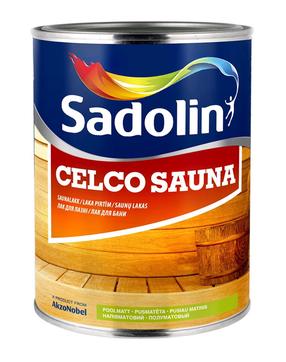 Lakk, poolmatt Sadolin Celco, 1 l, Läbipaistev v.