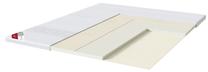 Virsmatracis Sleepwell Top Latex Etno, 200 cm x 90 cm, mīksts