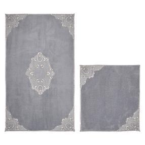 Комплект ковриков для ванны Foutastic 394ANR1531, серый цв., 100 см x 60 см