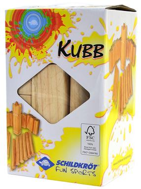 Õuemäng Donic Schildkrote Kubb, 32 cm x 20.5 cm, pruun v.