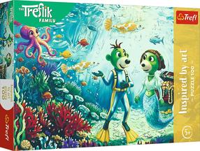 Dėlionė Trefl Inspired By Art Depths Of Magic 16565, 27.5 cm x 41 cm, 100 vnt., įvairių spalvų