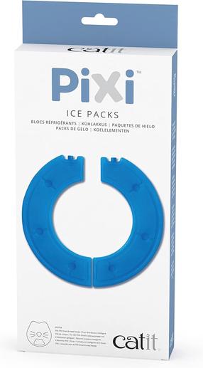 Įdėklas šuns dubeniui Catit Pixi 6 Meal Feeder, 30 cm x 30 cm, 2 vnt., mėlyna sp.