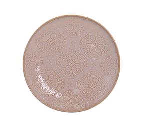 Šķīvis deserta Domoletti Pink arabic, Ø 19 cm, rozā krās.