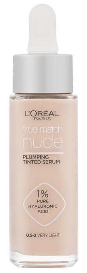 Vedel jumestuskreem L’Oréal Paris True Match Nude, 0.5-2 very light, 30 ml