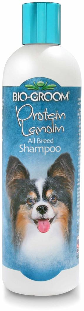 Šampoon koertele Bio-Groom Protein Lanolin Tear Free, 355 ml