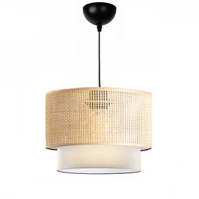 Светильник навесной Opviq Chandelier AYD-3701, E27, песок цв. / черный цв.