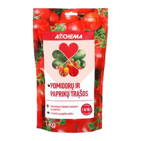 Trąšos pomidorams, paprikoms Agrochema, birios, 1 kg