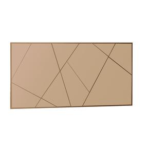 Veidrodis Kalune Design Orezo 116SAM1166, kabinamas, 60 cm x 120 cm, bronzos sp.