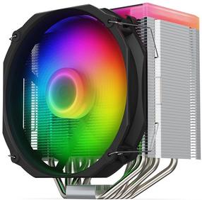 Воздушный охладитель для процессора SilentiumPC Fortis 5 ARGB, 139 мм x 107 мм