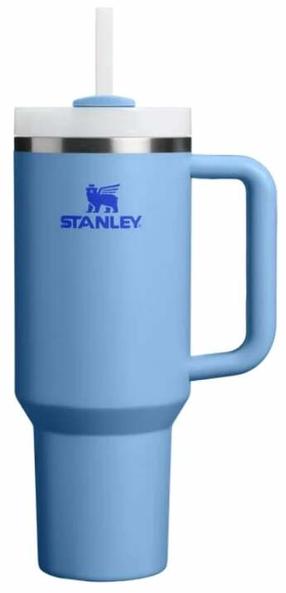 Termopuodelis Stanley Quencher H2.O FlowState, 1.18 l, blue sky sp.