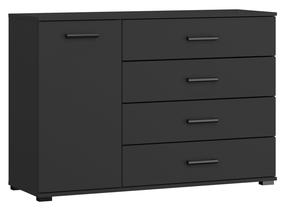 Комод ADRK Frazio, черный цв., 81.6 см x 40 см x 120 см