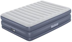 Надувной матрас Bestway Tritech QuadComfort, серый цв., 203 см x 152 см x 51 см
