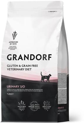 Kuiv kassitoit Grandorf Urinary S/O, kalkun, 0.4 kg