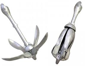 Inkaras Akara Folding Anchor, 2500 g, sidabro sp.