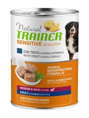 Märg koeratoit Natural Trainer Sensitive Maxi/Medium, kalaliha, 0.4 kg