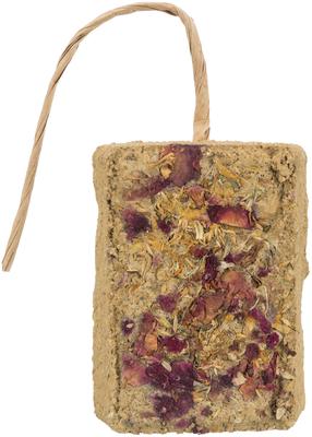 Vitaminai graužikams Trixie Clay Stone With Flowers, triušiams/graužikams, 0.1 kg