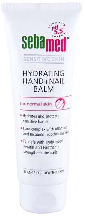 Rankų kremas Sebamed Hydrating Hand & Nail Balm, 0.075 l