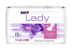 Uroloģiskie ieliktņi Seni Lady, Super, 15 gab.