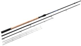 Удочка Flagman Sherman Pro Feeder New Generation, 136 - 390 см, 274 г, синий цв./коричневый цв./черный цв.