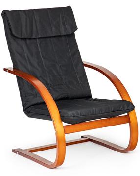 Krēsls ModernHome Finnish TXWQM-31, brūna krās./melna krās., 67 cm x 76 cm x 96 cm