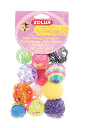 Kamuoliukai Zolux Cat Toy, įvairių spalvų