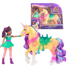 Figūriņu komplekts, ar piederumiem Spin Master Unicorn Academy Ava And Leaf, daudzkrāsaina