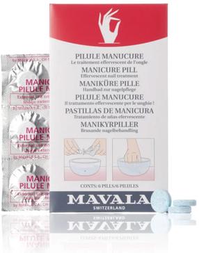 Küünte ja küünenaha puhastus Mavala Manicure Pill, 6 tk