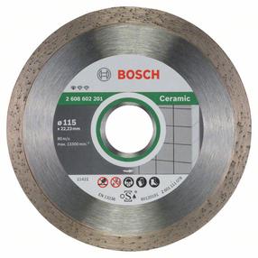 Pjovimo diskas Bosch 2608602201, 115 mm x 22.23 mm x 1.6 mm