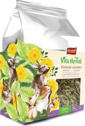Väikeloomade toit Vitapol Vita Herbal, küülikutele/närilistele, 0.075 kg