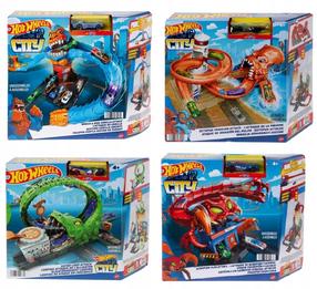 Automobilių trasa Mattel Hot Wheels City HDR29, (spalva/dizainas parenkami atsitiktine tvarka)