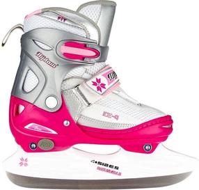 Iluuisud Nijdam Cool, valge v./fuksia (magenta) v./hõbe v., 38 - 41