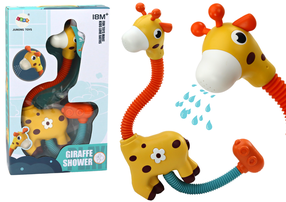 Rotaļlietu ūdens strūklas pūtējs, žirafe Lean Toys Shower, daudzkrāsaina